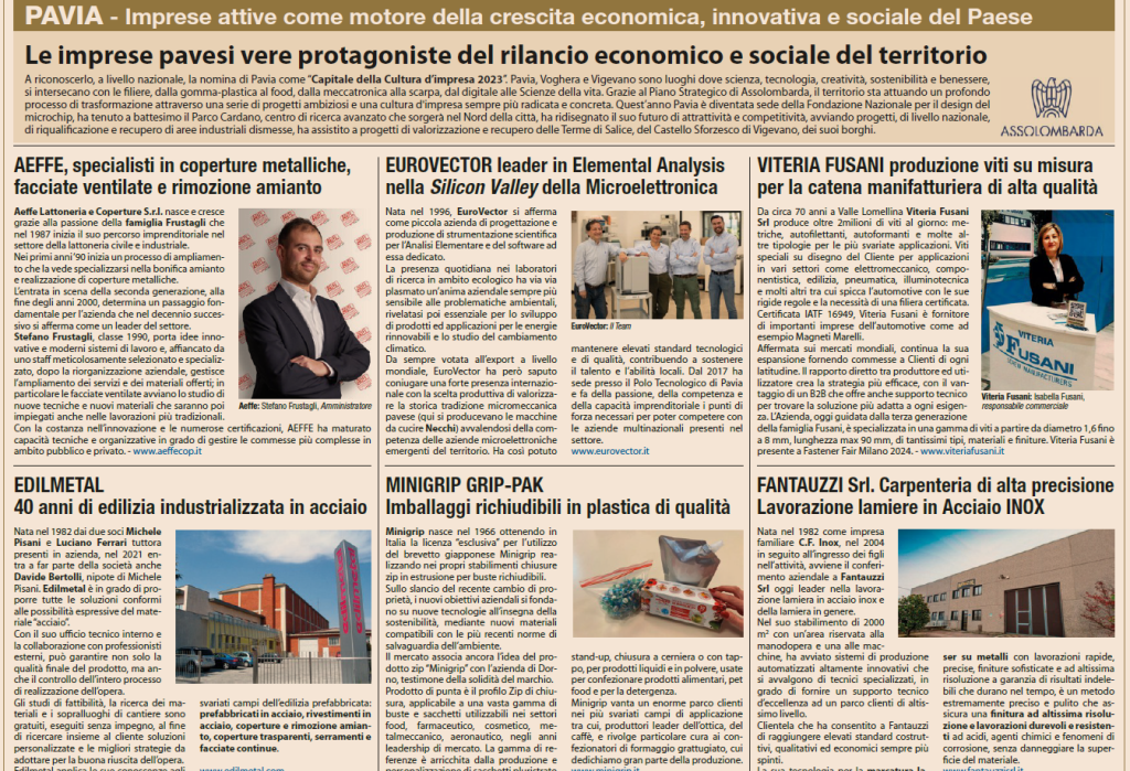 Il Sole24Ore parla di noi