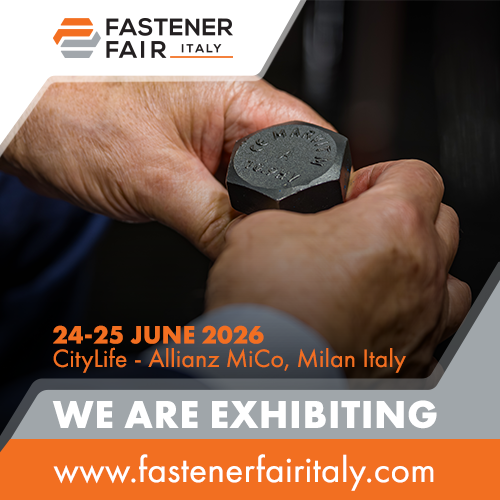 FASTENER FAIR ITALY                                                               24 - 25 GIUGNO 2026
